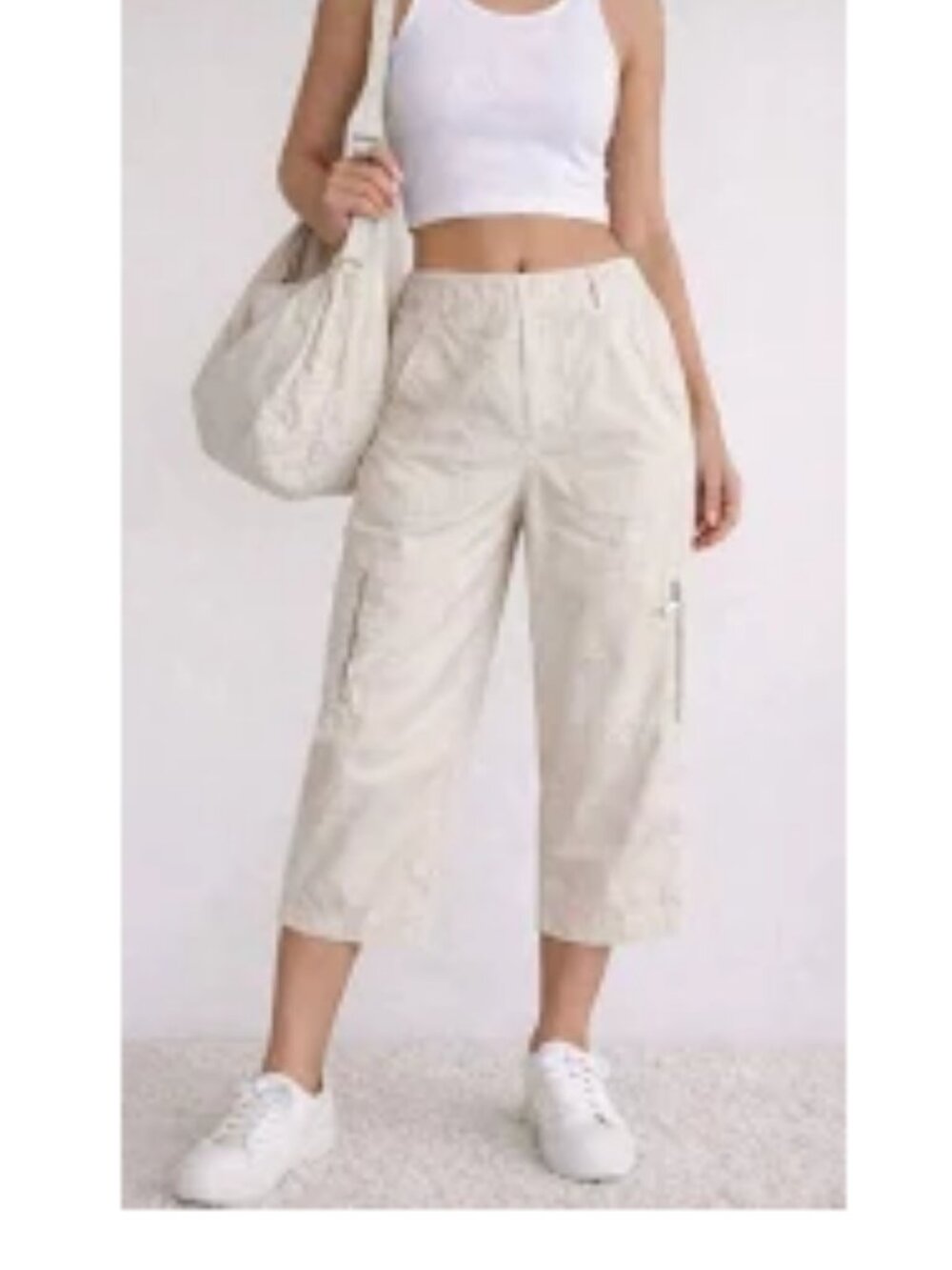 Ralph Lauren Cargo Capris Beige 100% Cotton - Size 12